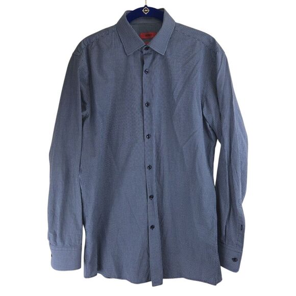 Hugo‎ Boss Men Button Down C-Mabel Sharp Fit Shirt  Size 15.5R Preppy Academia - Picture 2 of 10
